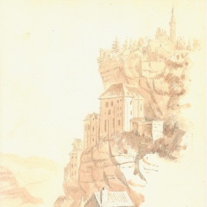Roc Amadour en Juillet 1913