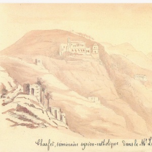 Liban Couvent de Charfet avril 1909 1