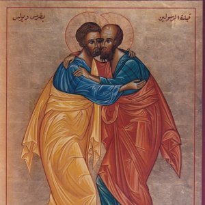 St Pierre et St Paul en pied